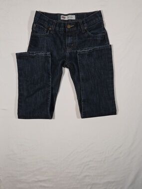 Levis 511 Dark Wash Straight Leg Jeans Size 27x27 (14 Reg)